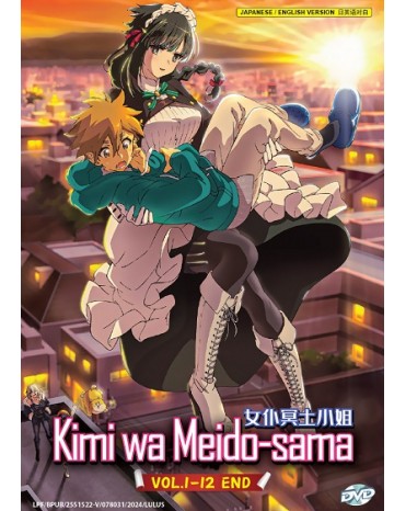 ENG DUB * KIMI WA MEIDO - SAMA  VOL.1-12 END